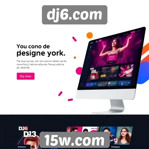 Evolução do design do dj6.com nos últimos anos